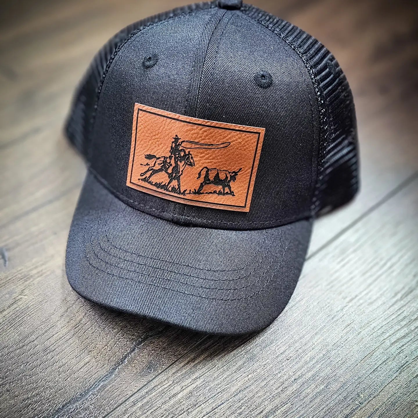 Roper Kids Flat Brim Snapback Hat