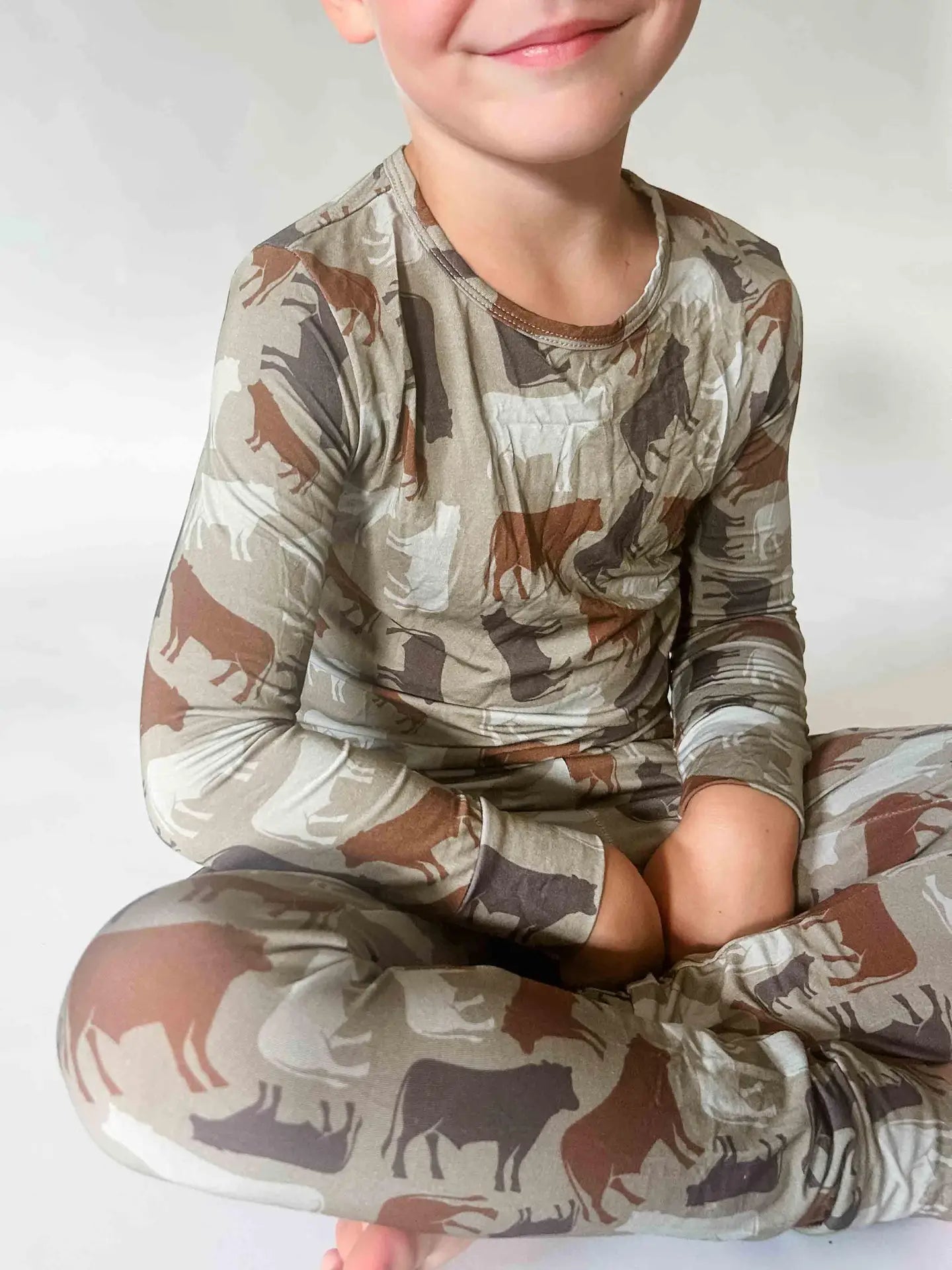 Cow Camo™ Toddler Bamboo Pajama Set