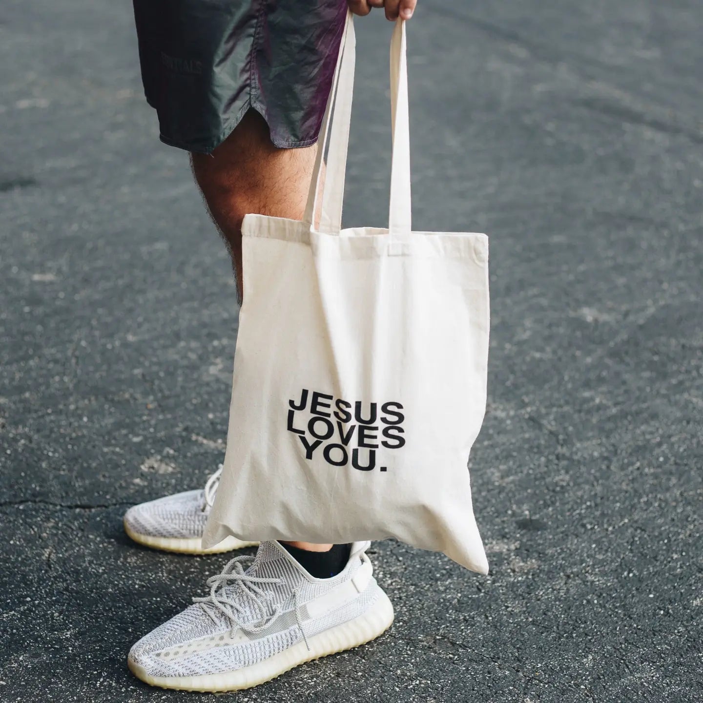 Jesus Loves You Tote Bag