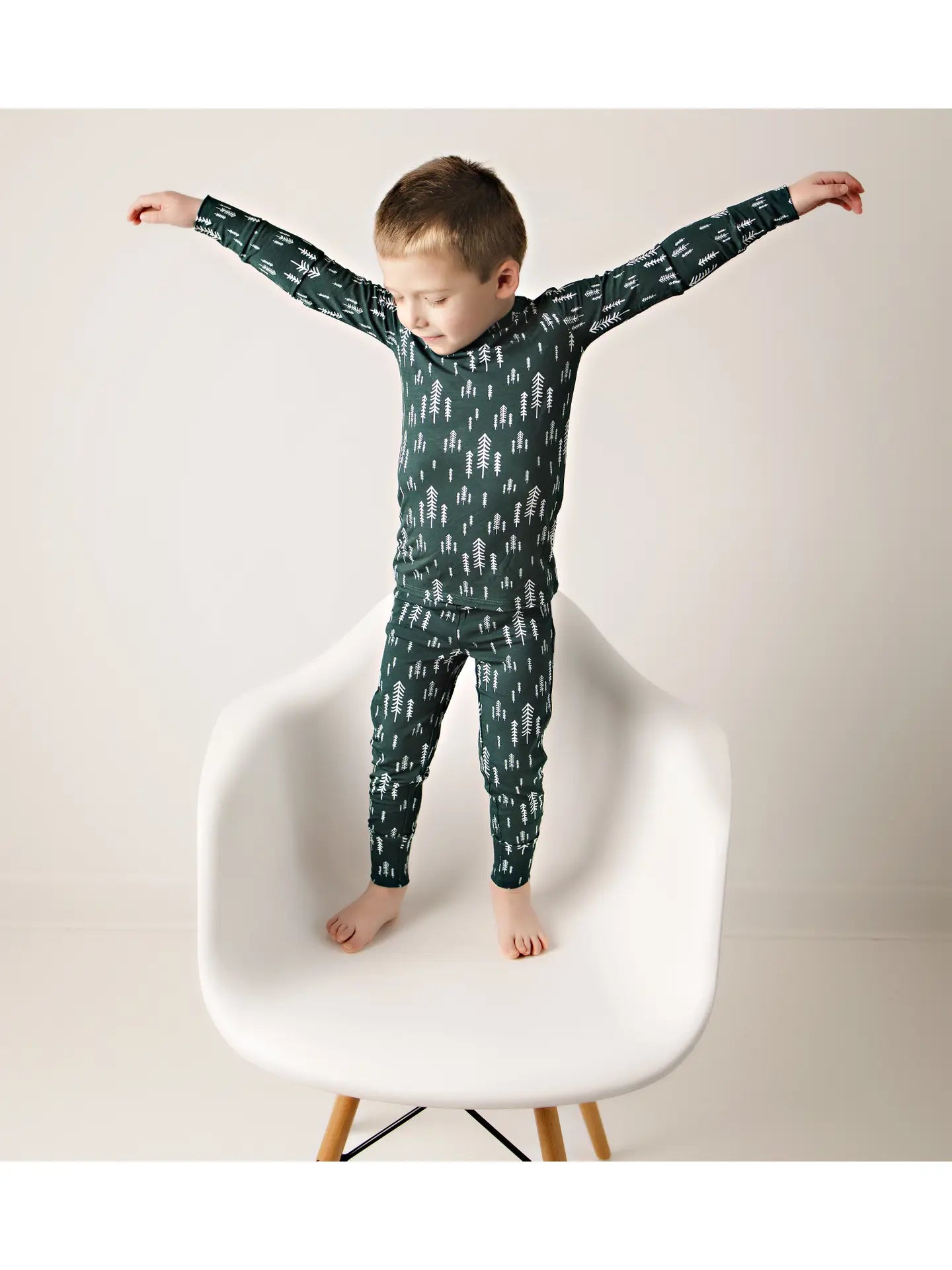 Bamboo Toddler Two-Piece Pajama Trees