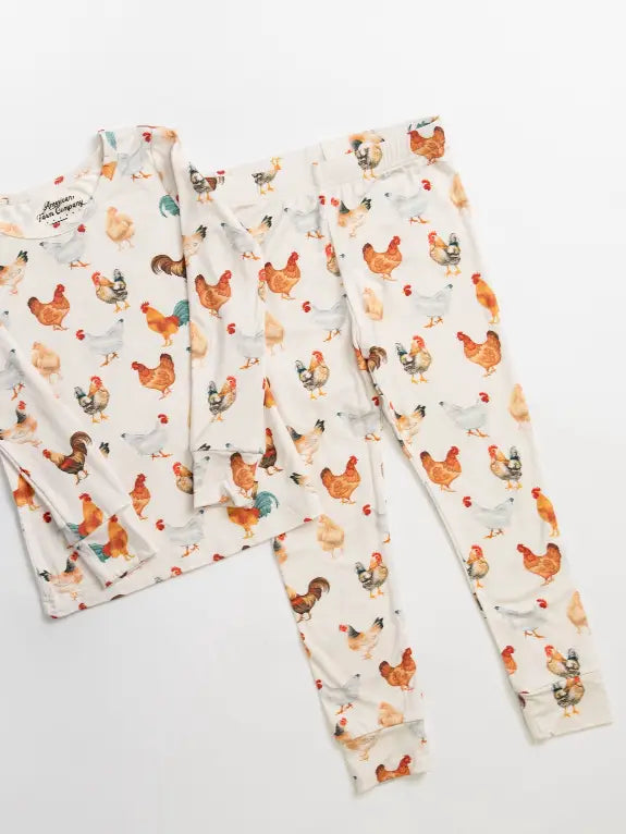 Bamboo Afc Chicken Toddler Pajamas