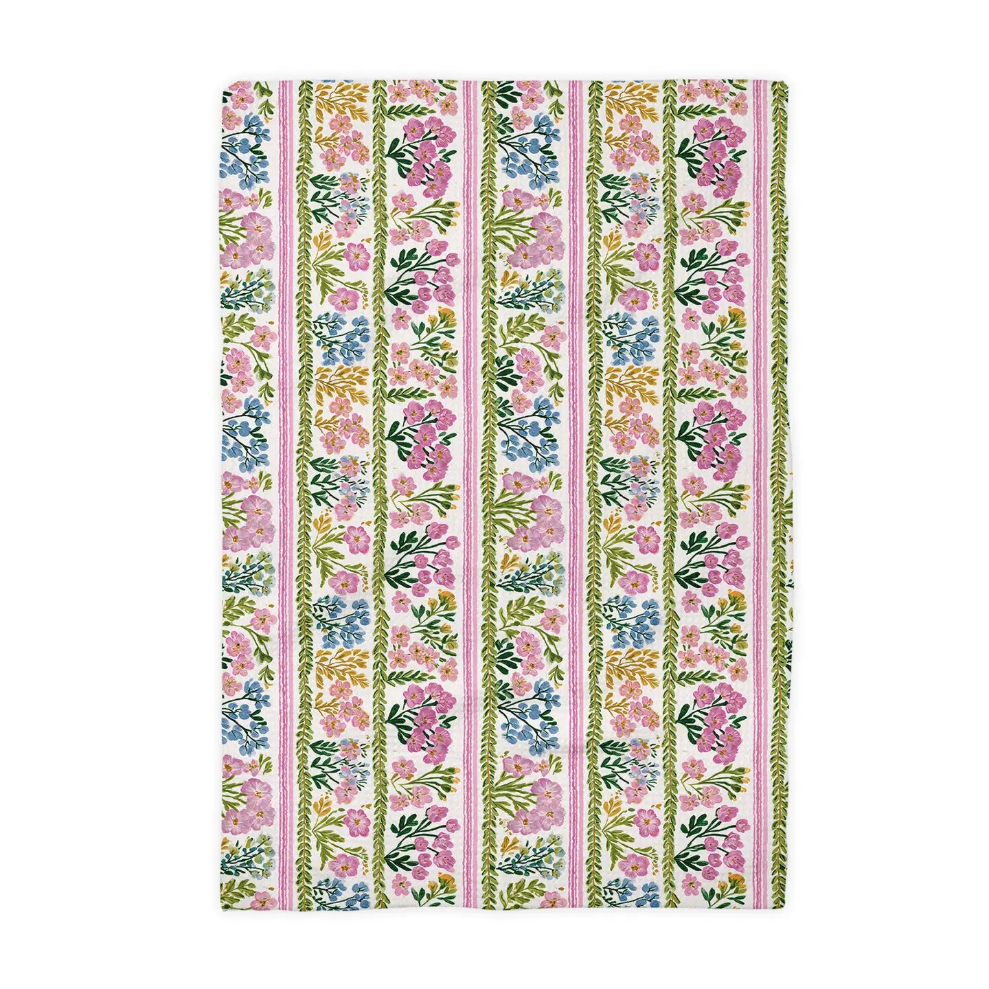 Floral Waffle Kitchen Towel