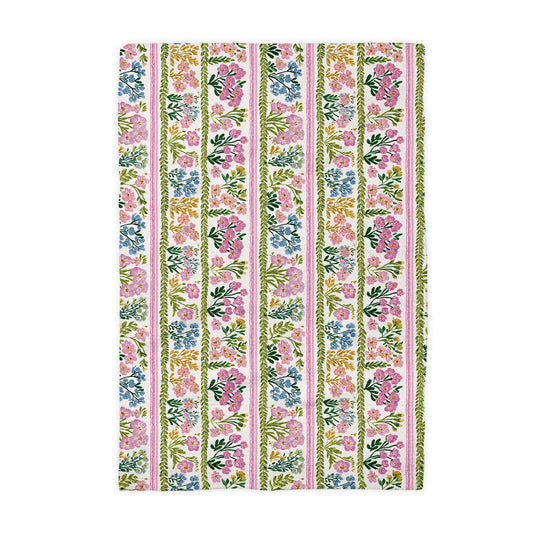 Floral Waffle Kitchen Towel