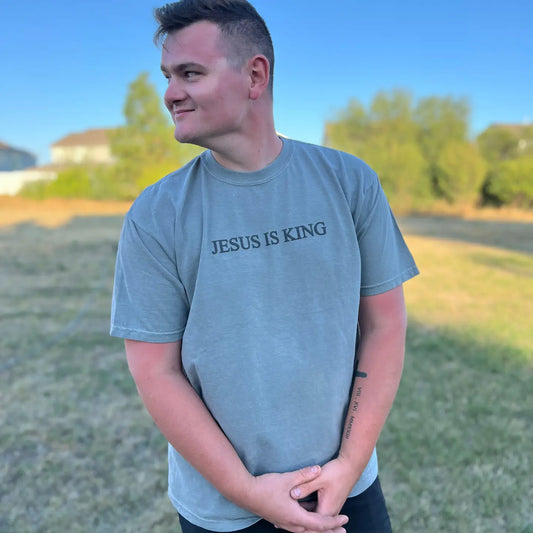 Jesus is King Men's Shirt