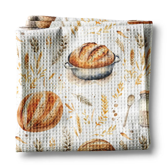 Sourdough Homestead Kitchen Waffle Towel