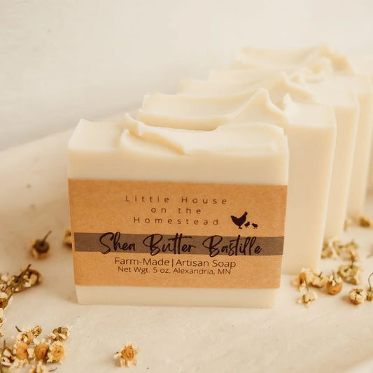 Shea Butter Bastille Soap Bar