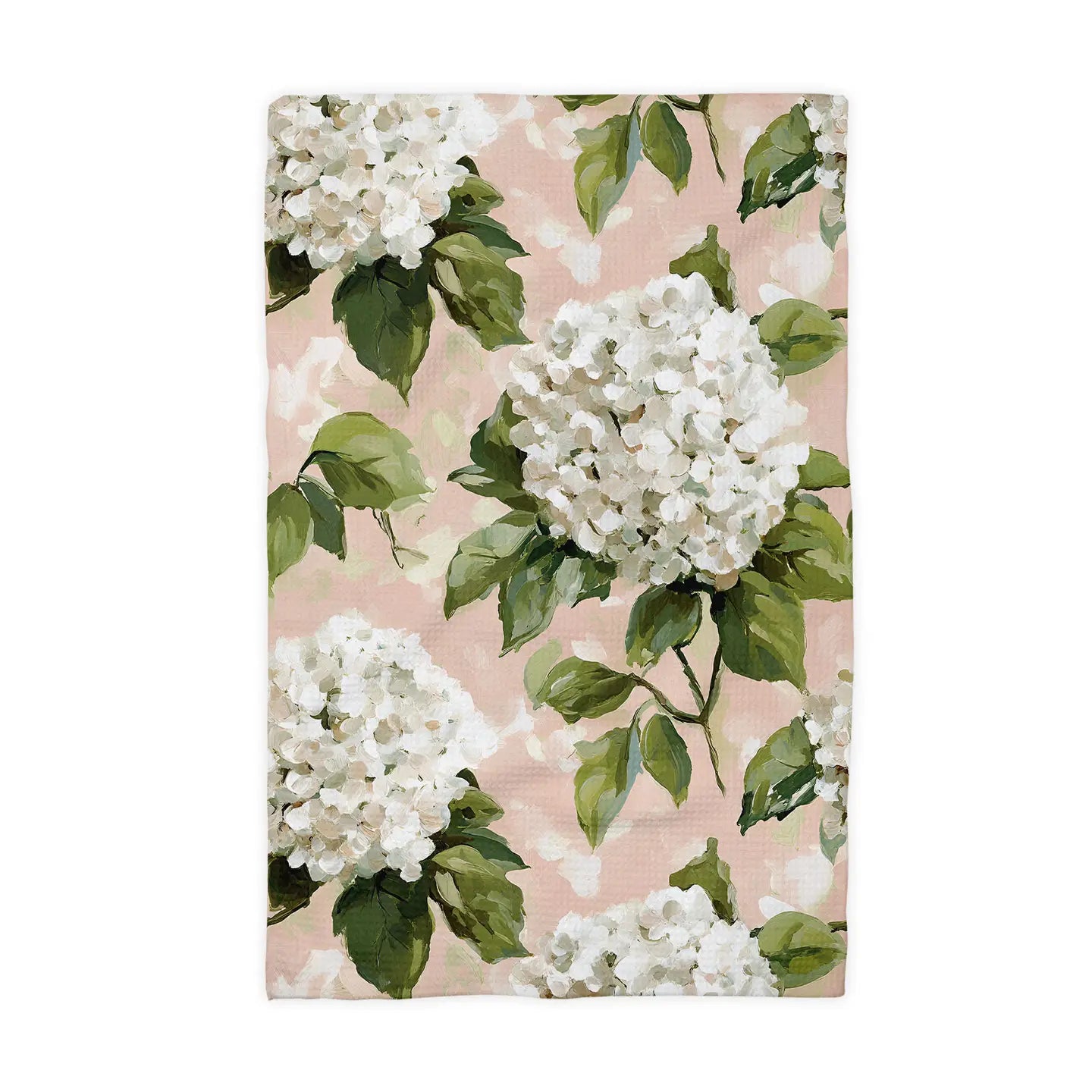Hydrangea Kitchen Waffle Towel