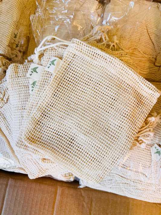 Organic Cotton Soap Pouch