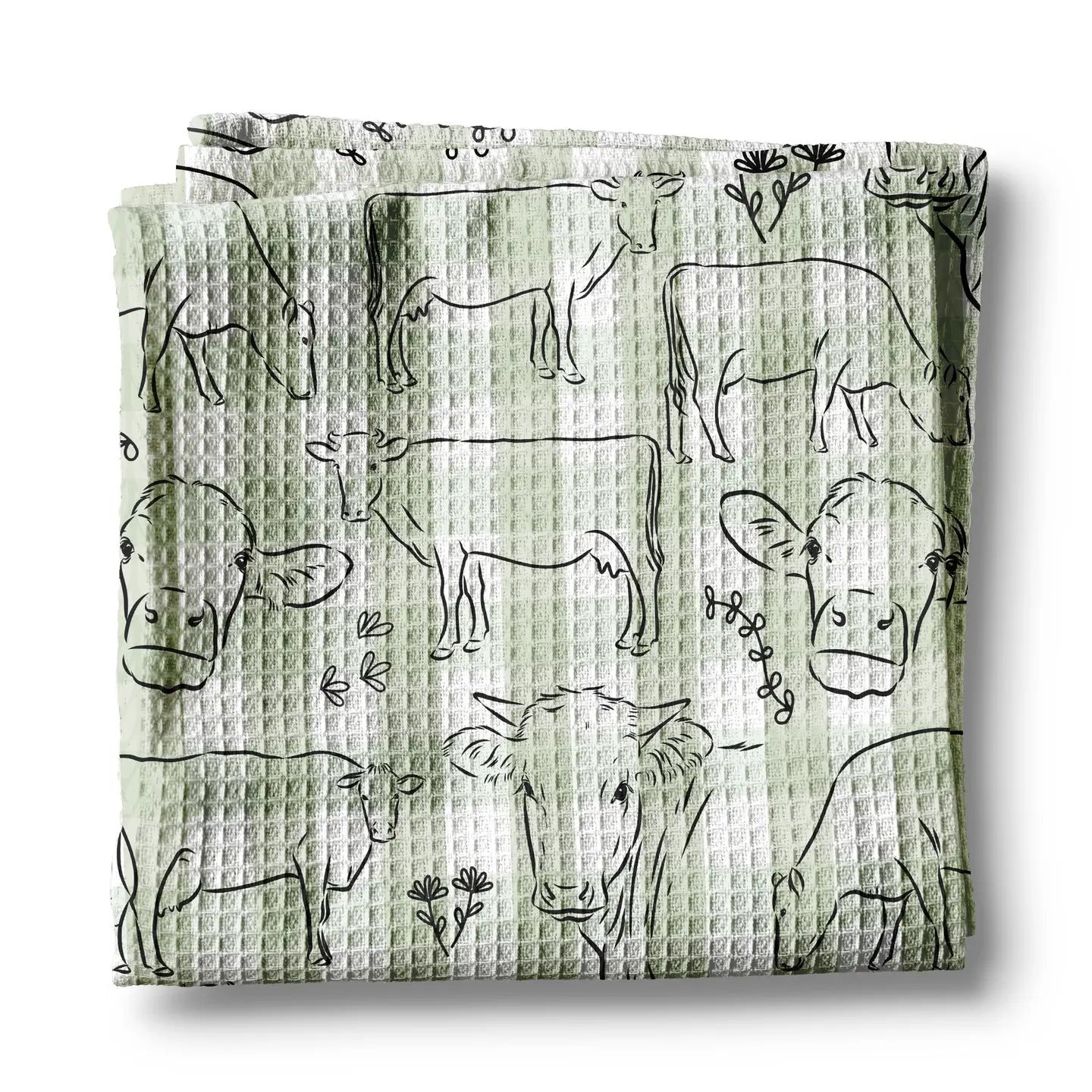 Dairy Cow Homestead Kitchen Towel