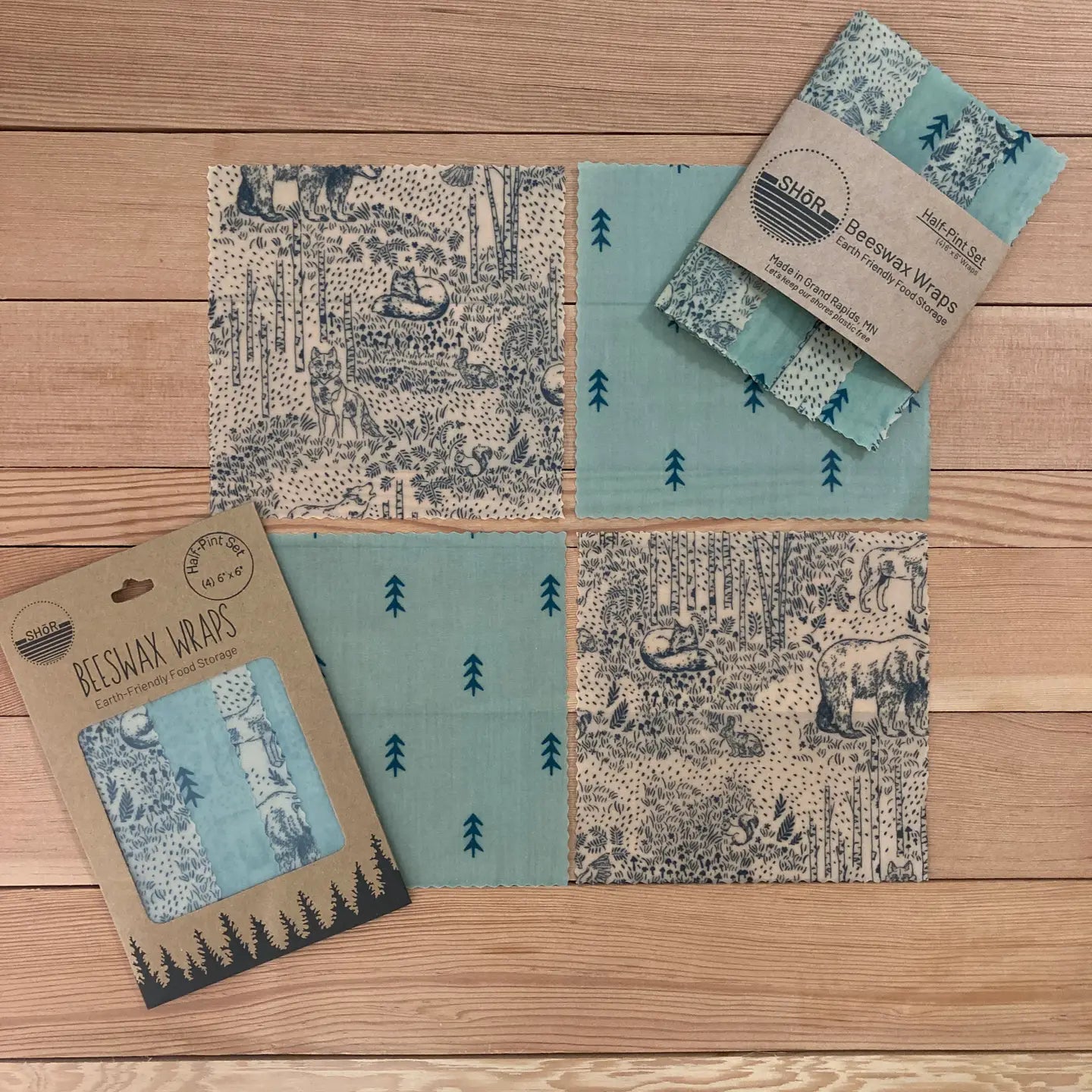 Half- Pint Set Wild Forest