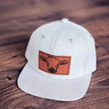 Cowpatch Toddler Flat Brim Snapback Hat