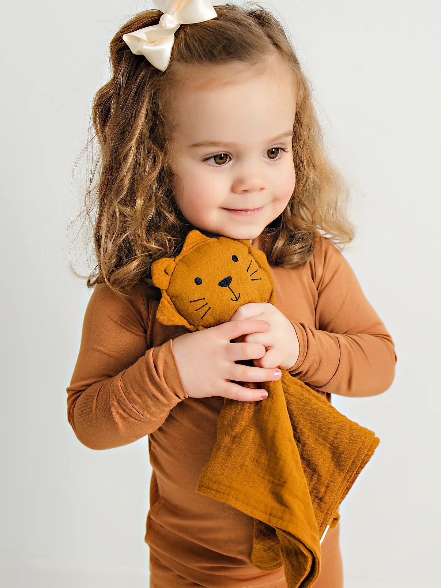 Bamboo Toddler Two-Piece Pajama Camel