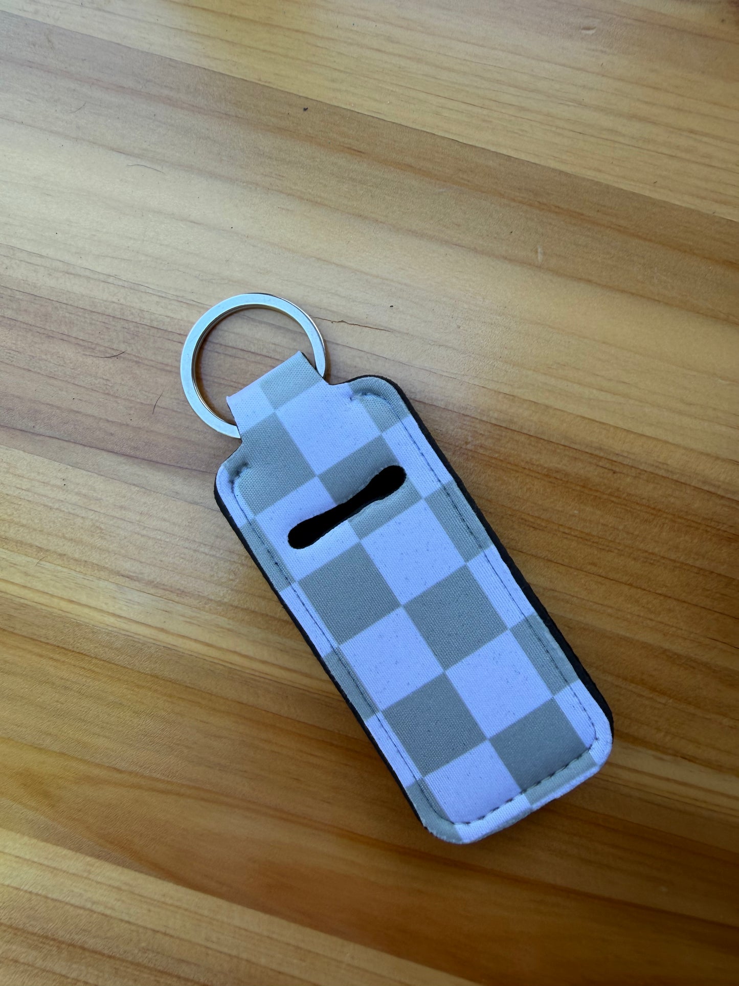 Chapstick Holder Keychain