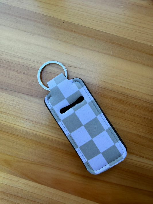 Chapstick Holder Keychain