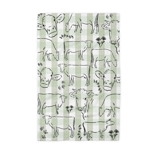 Dairy Cow Homestead Kitchen Towel