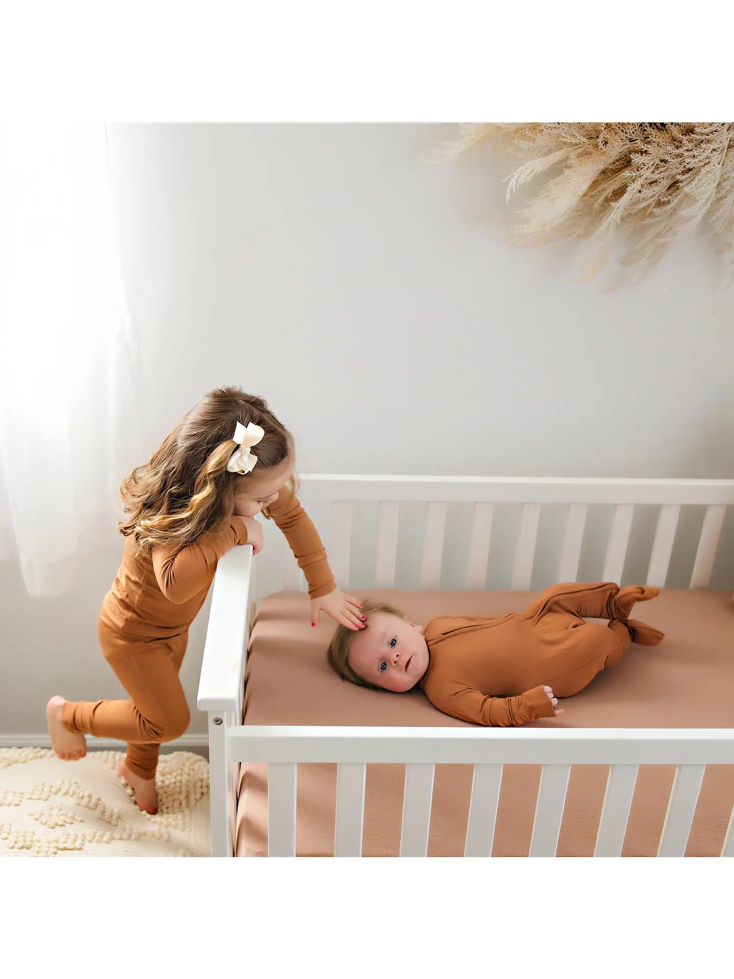 Bamboo Toddler Two-Piece Pajama Camel